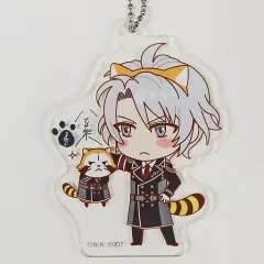 【中古】雑貨 八乙女楽 「アイドリッシュセブン×あらいぐまラスカル ラスカリッシュセブン アクリルキーホルダー」