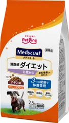 【同梱不可】【4個セット】ペットライン　メディコート満腹感ダイエット11歳から2.5kgのサムネイル