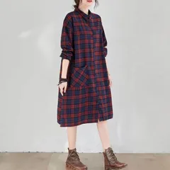ワンピース シャツワンピース ロング丈 長袖 ストレート ワイド かわいい 大人可愛い きれいめ シンプル カジュアル 大人 上品 おしゃれ お洒落 大人可愛い 大人女子 こなれ感 ガーリー エレガント 主役級 存在感 フォーマル 柄 チェック柄 春 夏 秋 