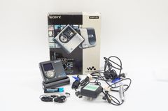 C05041743)　SONY MZ-DH10P Hi-MD WALKMAN ポータブル MDプレーヤー　ブラック