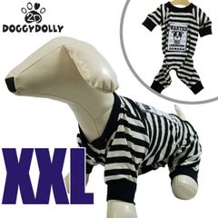 DOGGY DOLLY ドギー・ドリー ペット服 犬服 囚人服 XXLサイズ ペット用品 新品未使用 ボーダー柄 ロンパース