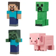 【中古】トレーディングフィギュア 全4種セット 「MINECRAFT BIGソフビコレクション」