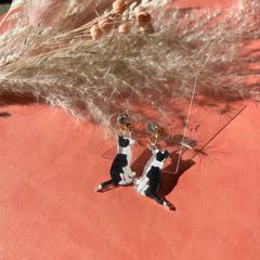 ボーダーコリーピアス