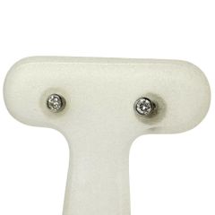 ダイヤモンド 0.05×2ct ピアス Pt900プラチナ 0.4g レディース 【中古】【真子質店】【NN】