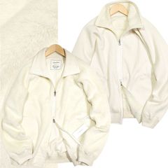 定6.5万 新品 nanamica × PRISTINE ナナミカ プリスティン Reversible Real Fleece Zip Up Jacket リバーシブル リアルフリース ジップアップ ジャケット ナチュラル