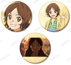 【中古】バッジ・ビンズ 澤部椿 ホログラム缶バッジ3個セット 「四月は君の嘘」