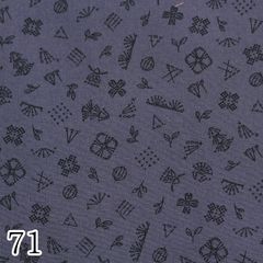 若山雅子 American Country 25 生地25040-71 designed by Masako Wakayama 1mカット
