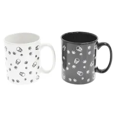 lucien pellat-finet (ルシアンペラフィネ) MUG SET マグセット ブラック/ホワイトのサムネイル
