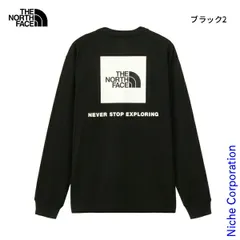 【新品】 ザ・ノース・フェイス ロングスリーブバックスクエアロゴティー (NT82333) (K2 ブラック2 M)