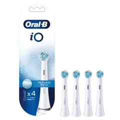 【新着商品】iORBCW-4EL 4本 ホワイト iOシリーズ専用 アルティメイトクリーン 替えブラシ iO オーラルB 【正規品】ブラウン ブラウン(Braun)
