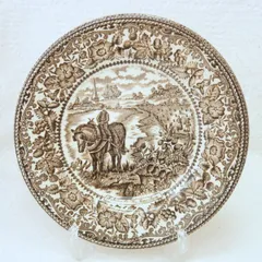 英国製 ヴィンテージ English Ironstone Tableware デザートプレート 17.5cm