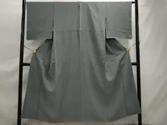 平和屋着物□桃山利久 江戸小紋 極小鮫小紋柄 鬼しぼ縮緬 反