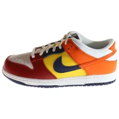 NIKE (ナイキ) DUNK LOW CO.JP WHAT THE MIDNIGHT NAVY AND VARSITY ダンク ワット ザ ローカットスニーカー マルチ US9/27cm IB2051-400