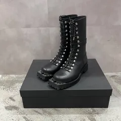 【未使用品】JOHN LAWRENCE SULLIVAN レザーブーツ 23cm JOHN LAWRENCE SULLIVAN(ジョンローレンスサリバン) Square toe