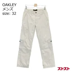 オークリー◇ゴルフ ストレッチ パンツ◇オフホワイト サイズ OAKLEY オークリー ゴルフウェア クロップドパンツ 春 夏