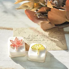 消しゴムはんこ♡イチョウと紅葉(単品)♡