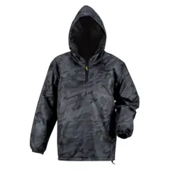 ☆ ブラックカモ ☆ Mサイズ ☆ プリントキルトヤッケNX Kajimeiku カジメイク ヤッケ プリントキルトヤッケ メンズ プリント キルト ジャケット 防寒服 作業服 作業着 上着 軽量 暖かい NX ポケット付き わた 中綿 中わた フード