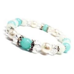 天然石 パワーストーン ブレスレット サマープリンセス アマゾナイト