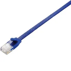 エレコム LANケーブル CAT6A Gigabit フラット 2m ブルーメタリック 【PlayStation 4 対応】 LD-GFA/BM2 （1点）