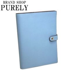 コーチ ノート レディース メンズ COACH レザー ノートブック A5サイズ ブックカバー CF151 SVEYB コーンフラワー