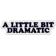 新品 少し劇的な刺繍入りアイロン貼り付け/縫い付けワッペン