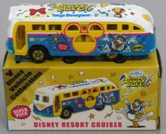 【中古】トミカ ディズニーリゾートクルーザー ドナルドのクワッキー・ダッグシティ(ホワイト×イエロー×スカイブルー) 「トミカ ディズニービークルコレクション」 東京ディズニーリゾート限定