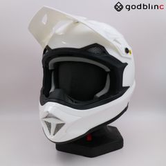 ZEALOT　マッドジャンパー2　SOLID WHITE　XLサイズ　MJ0017　オフロードヘルメット