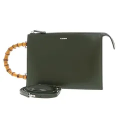 人気♡JIL SANDER ジルサンダー ロゴ フラップ レザー クラッチバッグ Jil Sander(ジルサンダー) クラッチバッグ(レディース) - 海外通販のBUYMA