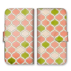 AQUOS R6 SH-51B A101SH  ケース 手帳型 アクオスR6  スマホケース 携帯ケース タイル モロッカン モザイク カラフル レトロ 大人 可愛い エキゾチック おしゃれ パステルカラー  カラー02