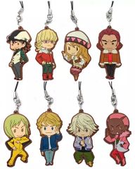 [중고] 스트랩 (캐릭터) 총 8 종 세트 [극장판 TIGER & BUNNY -The Beginning- 캬라바 ~ 컬렉션]