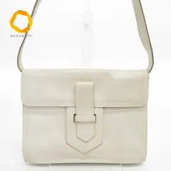 イヴ・サンローラン YVES SAINT LAURENT ヴィンテージ レザー ハンドバッグ ショルダーバッグ 840827