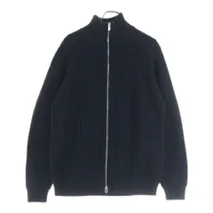 バトナー BATONER ドライバーズニット　ネイビー　綿100% サイズ2 BATONER (バトナー) SIGNATURE DRIVERS KNIT / シグネチャー