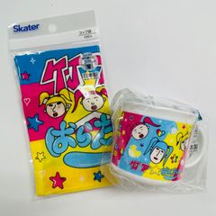 竹下ぱらだいす　コップ袋＆プラコップ（200ml）のセット　スケーター(Skater) 　竹ぱら　グッズ　TAKEPARA　plastic cup