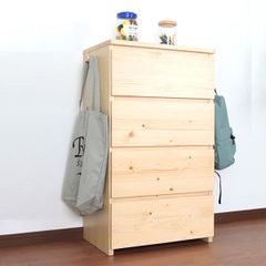 キッズチェスト たんす 棚 子ども部屋 子供用 チェスト 木製 おしゃれ 北欧 【jea-jjr-100c】