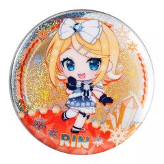 [중고] 배지 핀즈 카가미네 린 캔 배지 [가샤폰 복권 하츠네 미쿠 유키 미쿠 아소-~SNOW MIKU 2025~] C상
