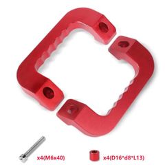 NISSAN NV350 キャラバン E26 専用設計｜アルミビレット製アシストグリップ フロント左右セット ｜アルマイト仕上げ＆波形デザインで快適な握り心地｜高耐久・高品質の純正交換型ドレスアップパーツ