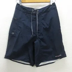 D■パタゴニア/PATAGONIA ナイロン サーフパンツ/ショーツ■紺【28】MENS/4【中古】