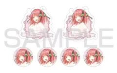 【中古】シール・ステッカー 中野二乃 ミニステッカーセット 「五等分の花嫁∽」