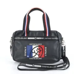 美品 カステルバジャック オッシュ メンズ 64301 レザー 2WAY トート バッグ 斜め掛け ビジネス 通勤 トート メンズ RUE CO4-1【中古】