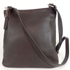 【COACH】コーチ ショルダーバッグ 9457 ブラウン オールレザー レディース【中古】4-3 41193