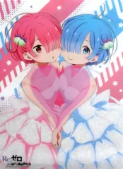 【中古】ポスター(アニメ) バースデー記念A2クリアポスター ラム＆レム(アニメイラスト描き下ろしver.) 「Re：ゼロから始める異世界生活」