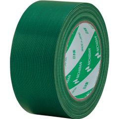 （まとめ買い）ニチバン 布粘着テープ 50mm×25m 緑色 121N3-50 【5個セット】