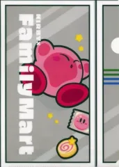 【中古】クリアファイル カービィ(張り付き)/ワドルディ(フェイス) オリジナルA4クリアファイル 「星のカービィ×ファミリーマート」 菓子コース対象商品購入特典 第1弾