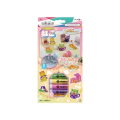 【新品・2営業日で発送】ヤマト グラスデコオーナメントセットネコ GDS6-C1