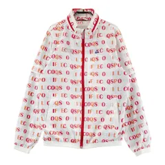 サイズ：M LECOQ GOLF ルコックゴルフ  フード付き 2WAY ジップジャケット ロゴ 総柄 ホワイト系 [240101306968] ゴルフウェア レディース ストスト