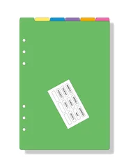 レイメイ ダヴィンチＡ５カラーインデックス DAR4603のサムネイル