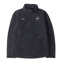 F.C.Real Bristol エフシーレアルブリストル ジャケット ブラック 黒 サイズ:M | mastermind JAPAN NIKE ナイロン ウォームアップジャケット | アウター ブルゾン 上着 | コラボ【メンズ】【中古】
