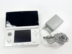 【中古品】Nintendo 3DS CTR-001 ニンテンドー ホワイト 動作確認済み SA