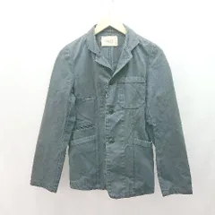 ◇ ZUCCA TRAVAIL コットン100% フロントボタン 胸ポケット 綺麗め シンプル 長袖 ジャケット サイズ0 ブラック メンズ E 【1307040040461】のサムネイル