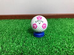 バリよかロストボールSHOP キャロウェイCALLAWAY CROME SOFT TRUVIS(クロムソフト トゥルービス) Vマーク ホワイトピンク ロストボール 20球